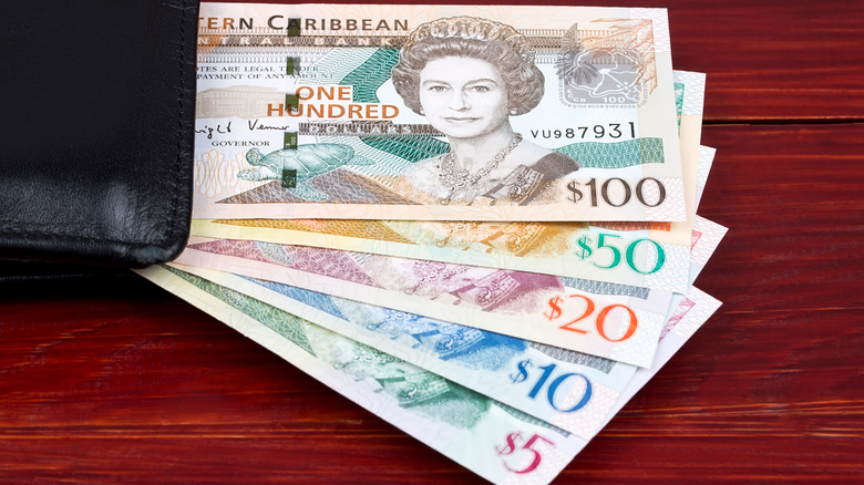 Eastern Caribbean dollars 